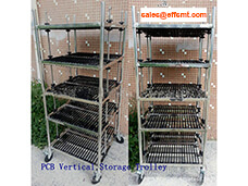 ESD PCB Vertical Storage Trolley