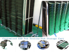 PCB Storage Cart for SMT Workshop